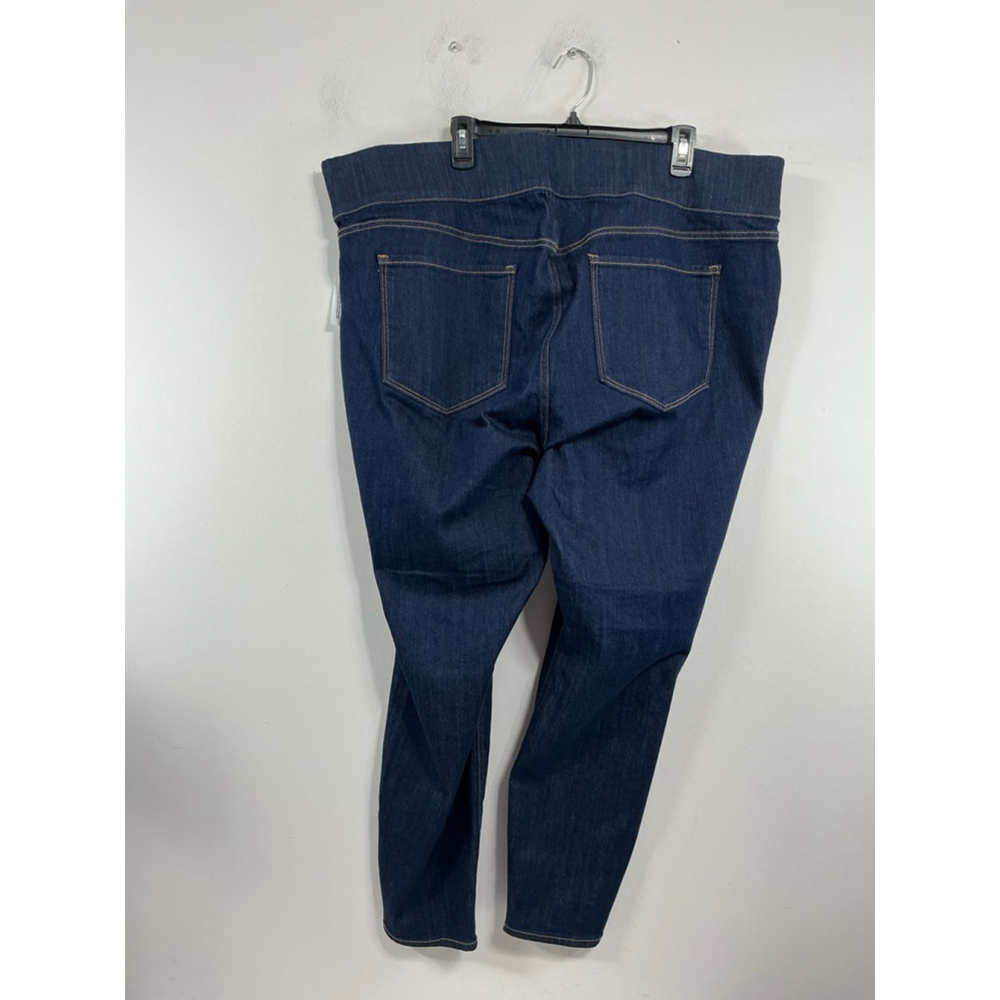 Womans Old Navy Rock Star Super Skinny Jeggings 24 Adjustible Waist Pullon NWT - Picture 2 of 10